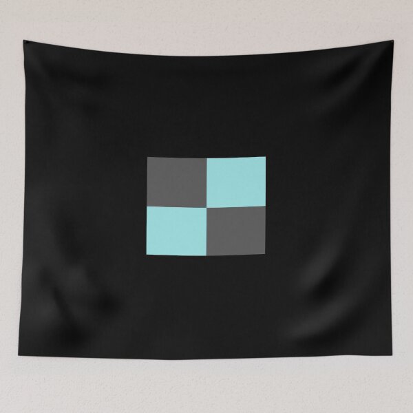 Item preview, Aqua blue and light Gra designed and sold by mdeleoadamson.