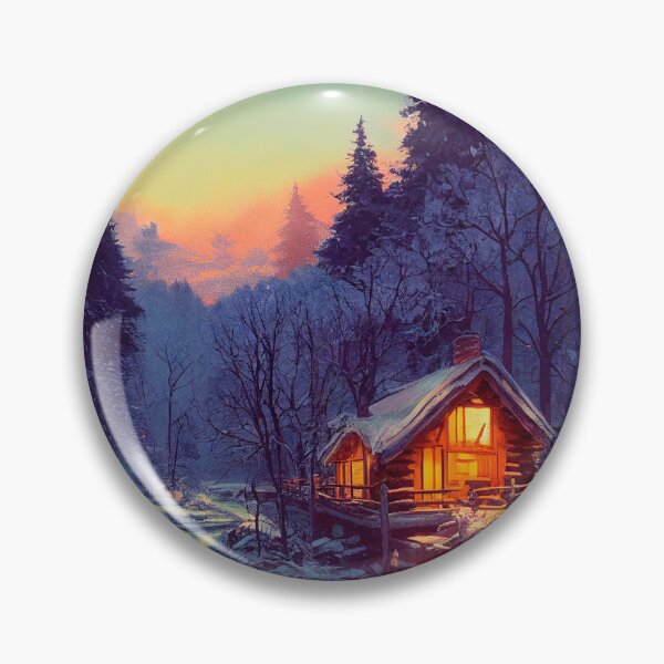 Item preview, Cozy Winter Cabin designed and sold by devath.
