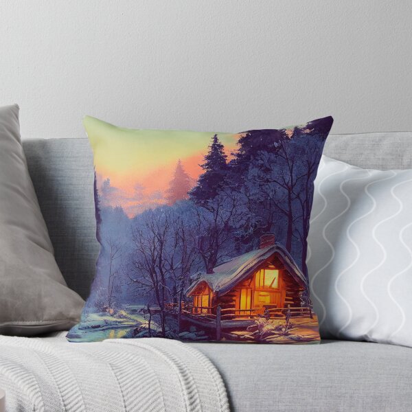 Item preview, Cozy Winter Cabin designed and sold by devath.
