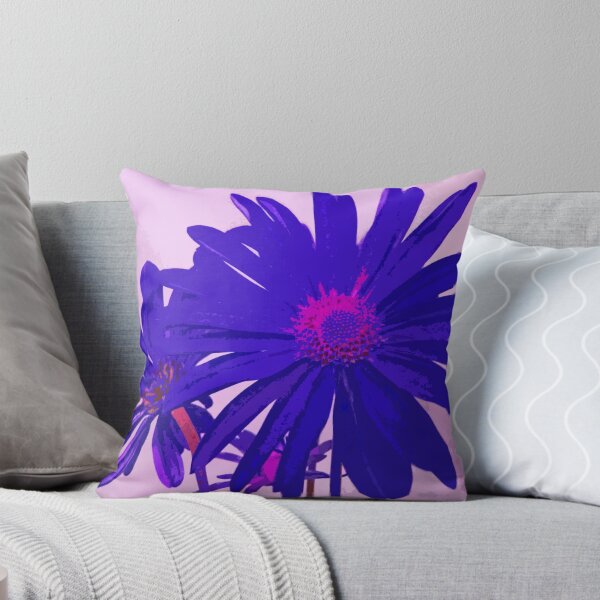Item preview, Violet Pink and Purple Painterly Style Flower Art designed and sold by adriturner.