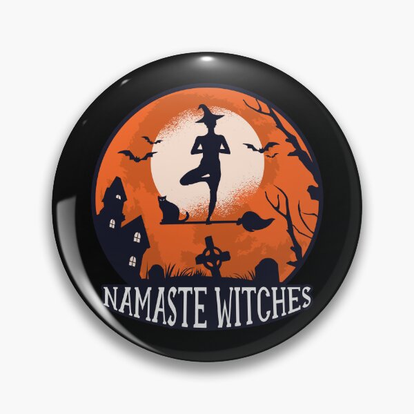 Item preview, Namaste Witches Shirt I Halloween Yoga designed and sold by Amazing Designs.