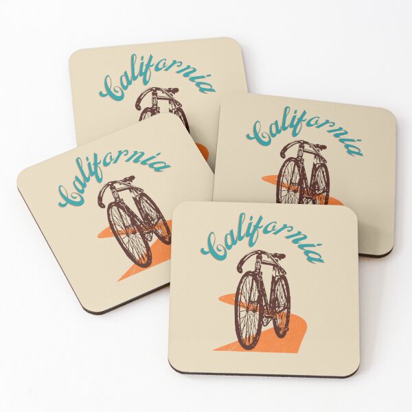 Item preview, California - Vintage Bicycle designed and sold by LTM-tee.