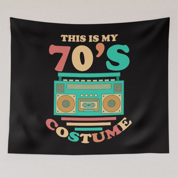 Item preview, This Is My 70s Costume Shirt 1970s Retro Vintage 70s Party designed and sold by Digital Story Time.
