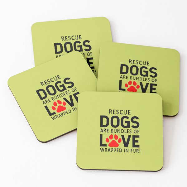 Item preview, Rescue Dogs Are Bundles of Love designed and sold by Moeez Javed.