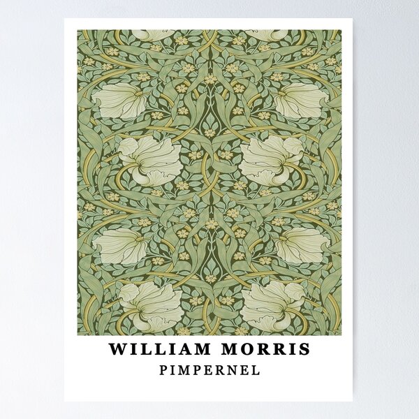 William Morris Hammersmith Floral Design Poster – Posterist