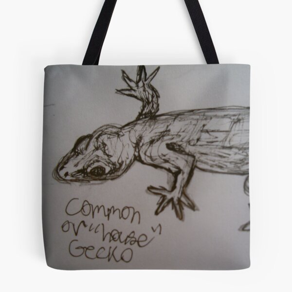 Item preview, Common or House Gecko (Sketch) designed and sold by SkylarMuller.