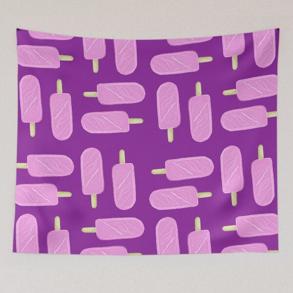 Item preview, Cute Painted Pink Popsicle designed and sold by JashJhaveri.