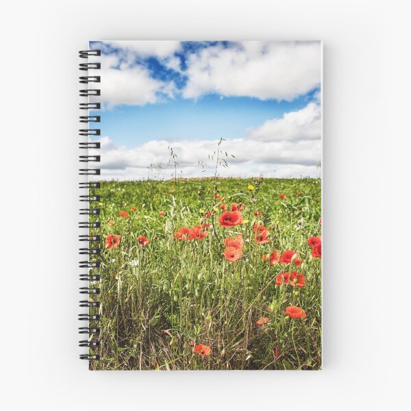 Item preview, An abundance of poppies under a summer sky designed and sold by Paul Wratislaw.