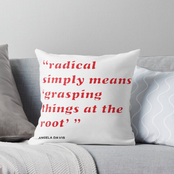 Item preview, Radical - Angela Davis quote designed and sold by the Code radical.
