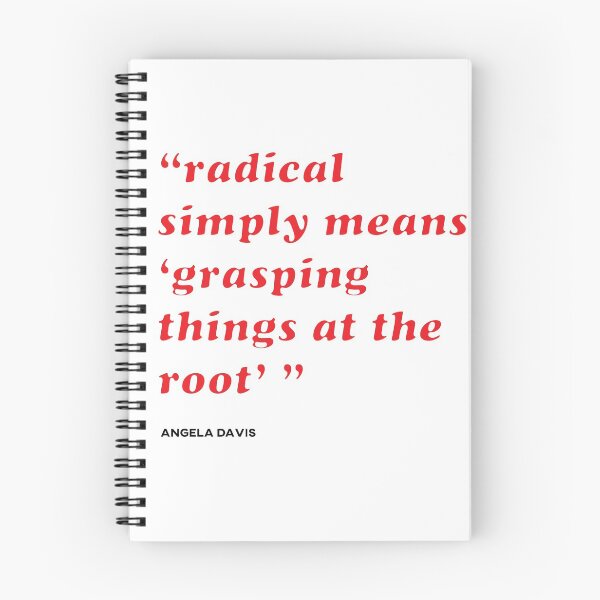 Item preview, Radical - Angela Davis quote designed and sold by the Code radical.