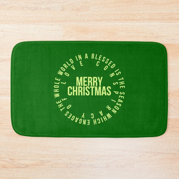 Item preview, Blessed is the season which engages the whole world in a conspiracy of love, Merry Christmas, cool inscription designed and sold by artdragongift 15.