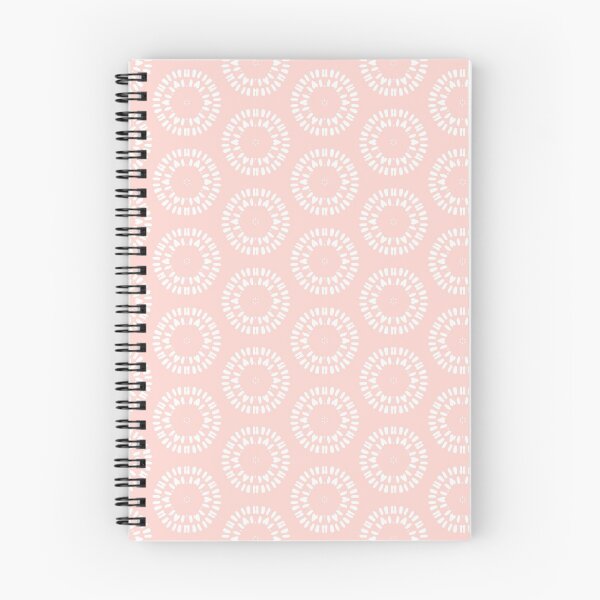 Item preview, Cute Pink & White Drawn Circles Pattern designed and sold by tanyadraws.