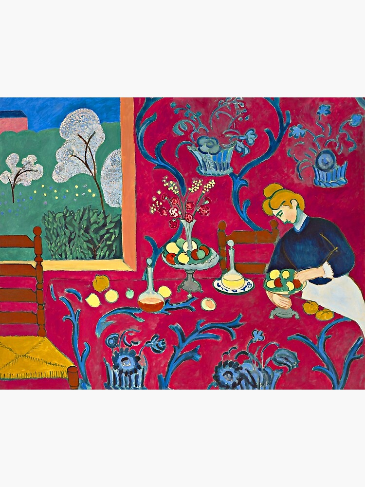 "Henri Matisse Harmony In Red Art Print 1908 Fauvism Modern Art French ...