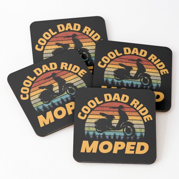 Item preview, Scooter Rider Motorbike Moped Bike Dad Father's Day designed and sold by CuteDesigns1.