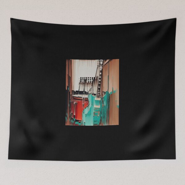 Item preview, Aqua Guitar Sticker designed and sold by mdeleoadamson.