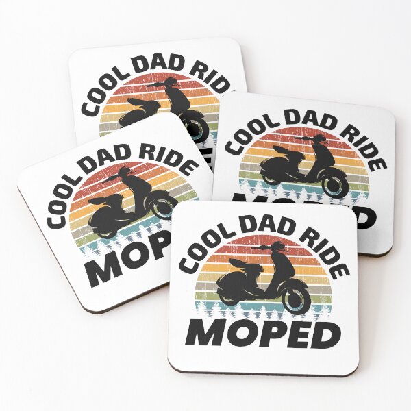 Item preview, Scooter Rider Motorbike Moped Bike Dad Father's Day designed and sold by CuteDesigns1.