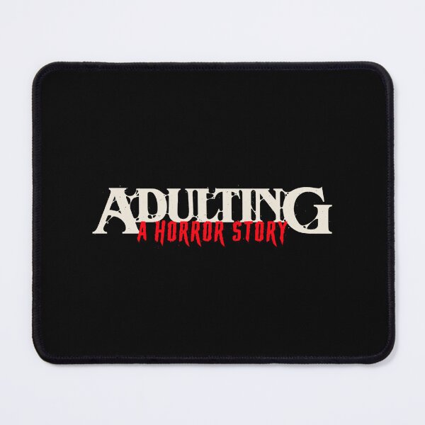 Item preview, ADULTING - A horror story designed and sold by DGCollab.