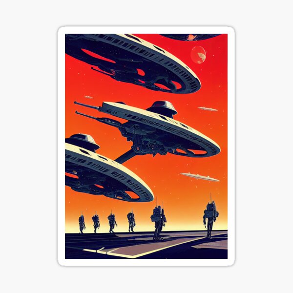 Item preview, Spaceships and Troopers designed and sold by BasajaunStudio.