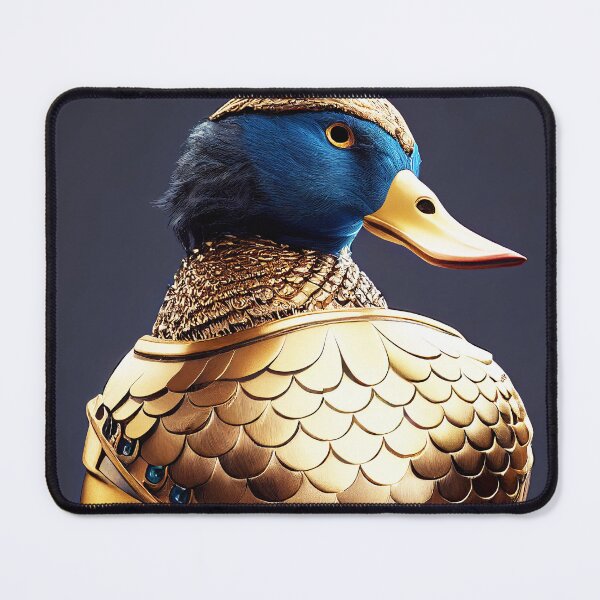 Aperçu de l'œuvre Canard de la série Animaux en armure créée et vendue par REDREAMER.