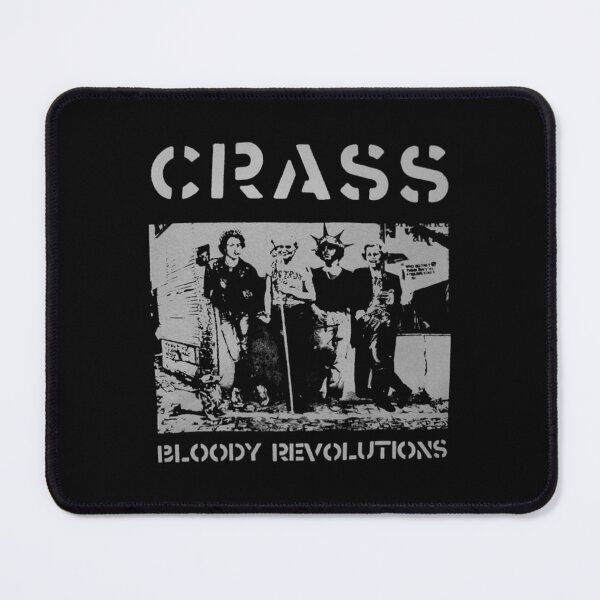 Item preview, Crass Music Vintage Classic T-Shirt designed and sold by sheilaroych.
