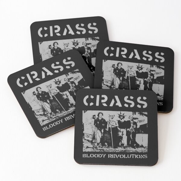 Item preview, Crass Music Vintage Classic T-Shirt designed and sold by sheilaroych.