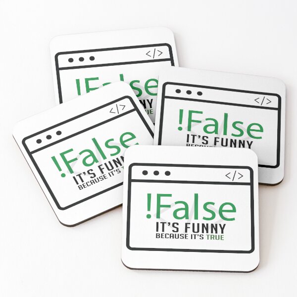 Item preview, False It's Funny Because It's True designed and sold by Docartdesign.