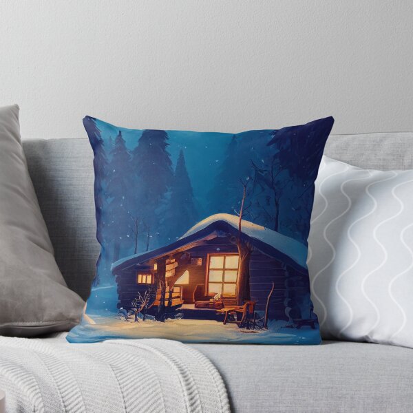 Item preview, Cozy Winter Cabin designed and sold by devath.