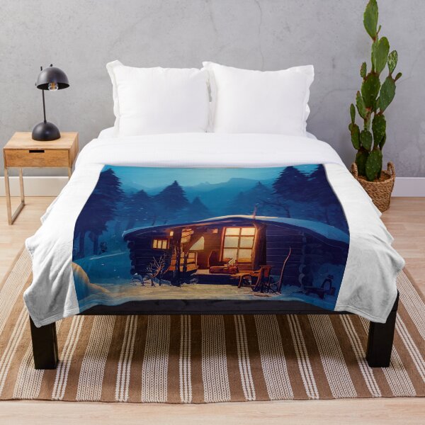 Item preview, Cozy Winter Cabin designed and sold by devath.