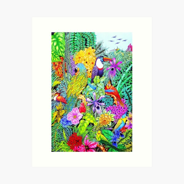 Wild Nature's Sleeping Serenity Art Print