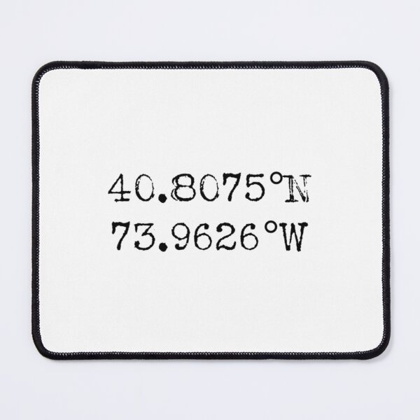 Item preview, Columbia University Coordinates 2     designed and sold by LovemadePL.