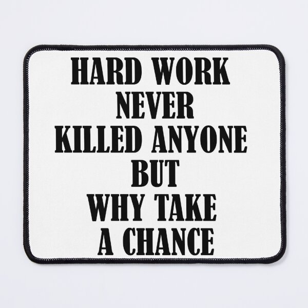 Item preview, hard work lazy meme designed and sold by FractiousTank.