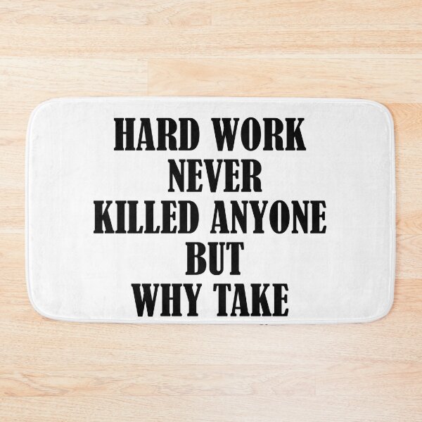 Item preview, hard work lazy meme designed and sold by FractiousTank.