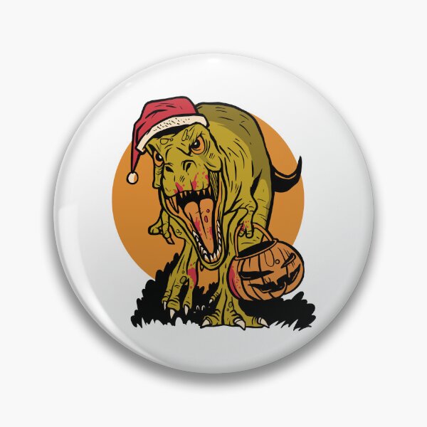 Item preview, Dino Halloween Shirt I Dinosaur T Rex Mummy Pumpkin designed and sold by Amazing Designs.