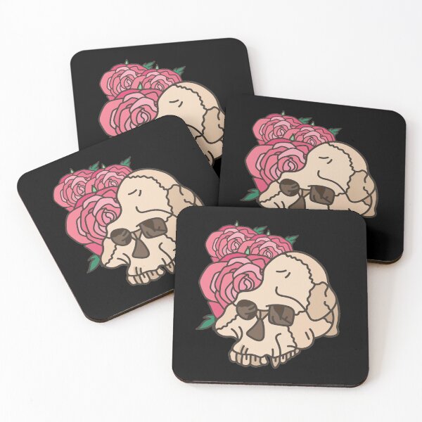 Item preview, Skull With Roses designed and sold by Nesro34.