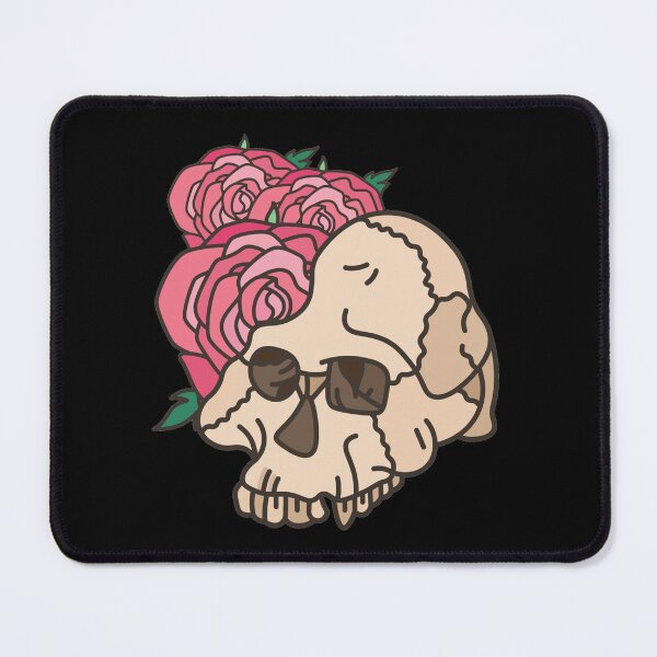 Item preview, Skull With Roses designed and sold by Nesro34.