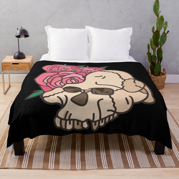 Item preview, Skull With Roses designed and sold by Nesro34.