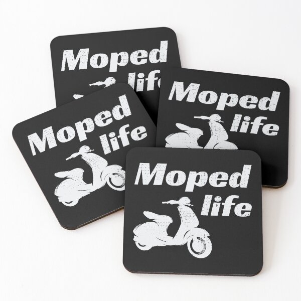 Item preview, Scooter Rider Scootering Motorbike Moped Bike designed and sold by CuteDesigns1.