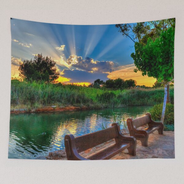 Item preview, Amazing Sun Rays By The River designed and sold by Paul Thompson Photography.