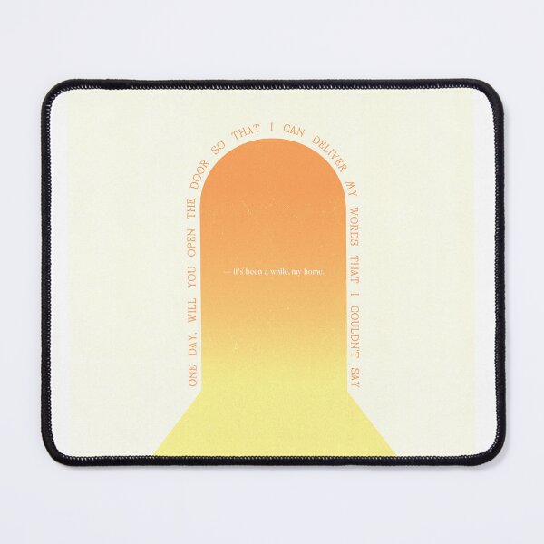 Item preview, BTS Home Song Lyric Quote designed and sold by lunestudio.