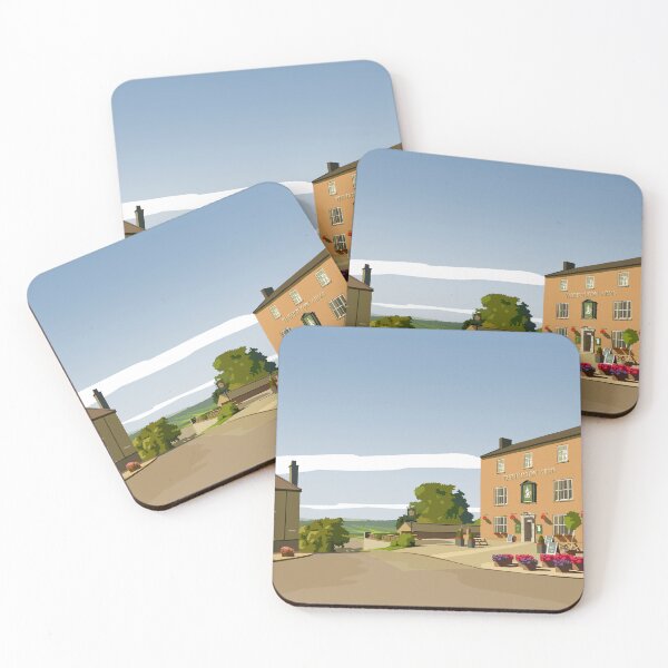 Item preview, Leyburn (Bolton Arms) designed and sold by Richard O'Neill Art.