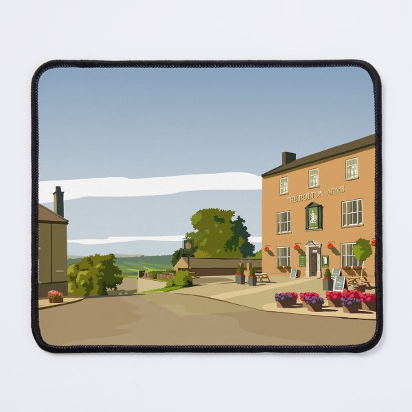 Item preview, Leyburn (Bolton Arms) designed and sold by Richard O'Neill Art.