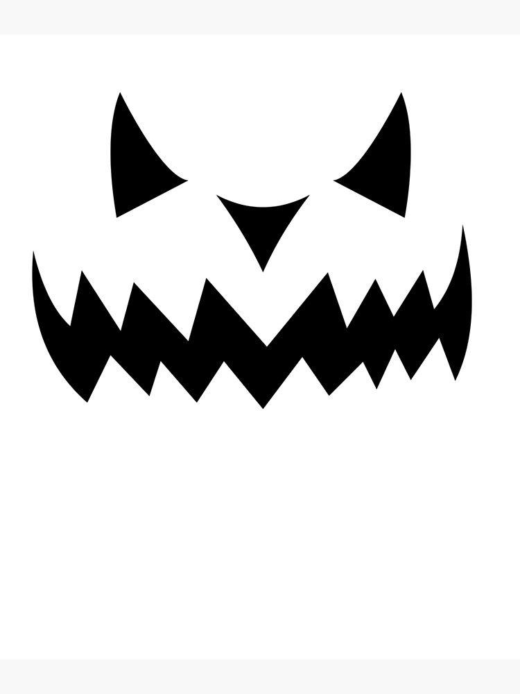 evil-pumpkin-spooky-jack-o-lantern-face-poster-for-sale-by-bytekk-redbubble