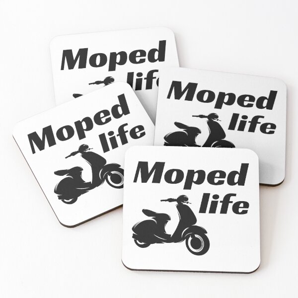 Item preview, Scooter Rider Scootering Motorbike Moped Bike designed and sold by CuteDesigns1.