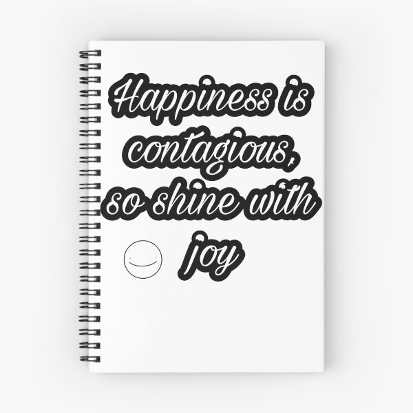 Item preview, Happiness is contagious, so shine with joy designed and sold by Thebeger.