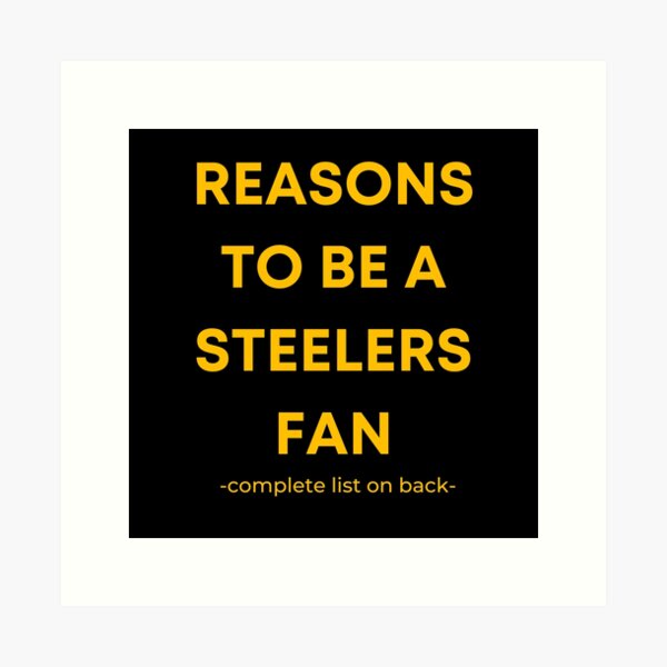 Pittsburgh City Sports Steelers Canvas Wall Art Poster American Football Sports Painting Modern Home Living Room Office Wall Decor Gifts (Steelers