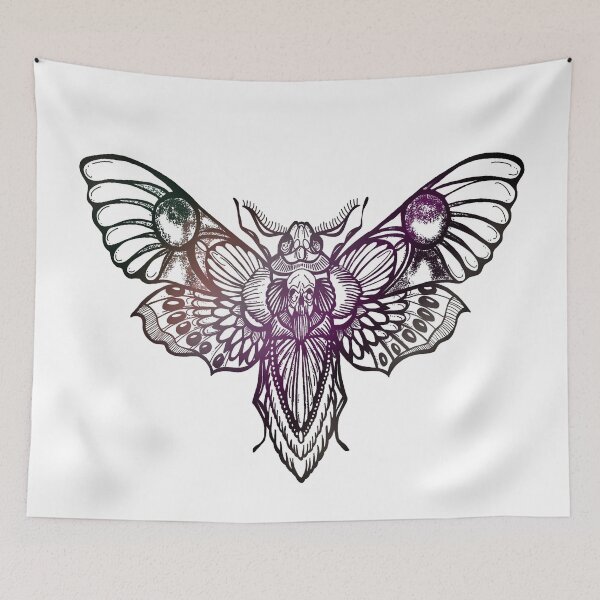 Item preview, Succulent Hues Moth designed and sold by Grimdol Fair.