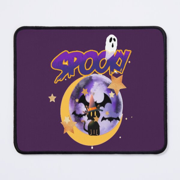 Item preview, Spooky Cat Halloween,   Halloween Lettering Spooky Halloween kawaii fun design,   Vintage Halloween, Kawaii Carved Pumpkin Vibes,Witches Brew And All Things Halloween designed and sold by Adri Barnard.