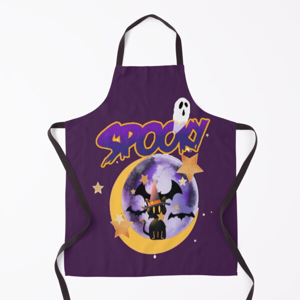 Item preview, Spooky Cat Halloween,   Halloween Lettering Spooky Halloween kawaii fun design,   Vintage Halloween, Kawaii Carved Pumpkin Vibes,Witches Brew And All Things Halloween designed and sold by Adri Barnard.
