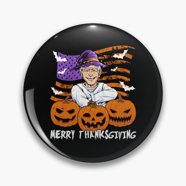 Item preview, Funny Joe Biden Confused Happy Thanksgiving Halloween designed and sold by Amazing Designs.