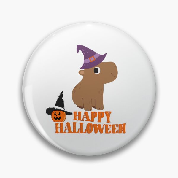 Item preview,  Funny Halloween Capybara  designed and sold by Tamas Das.
